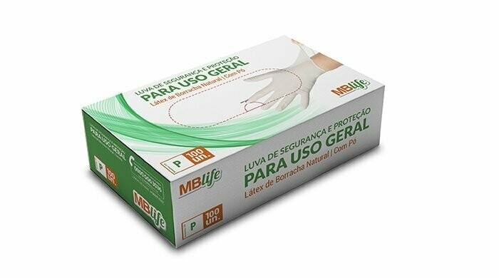 Luva Procedimento Látex  com pó - MEDIX