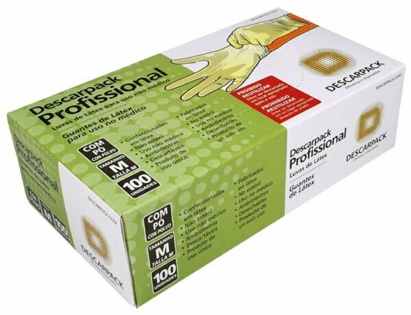 Luva Procedimento Talcada - DESCARPACK
