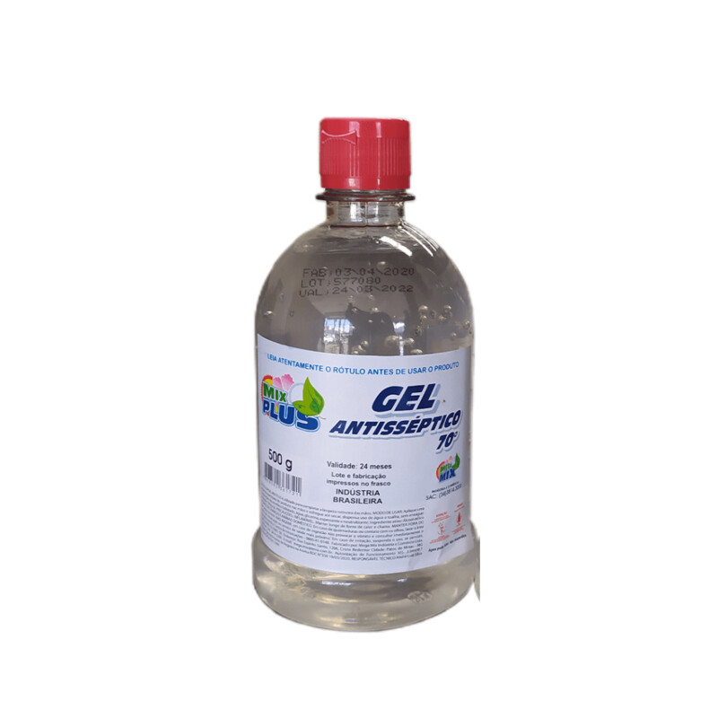 Álcool Gel 70 Tampa Flip Top  420ml
