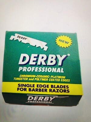 Derby Professional Single Edge Razor Blades 100ct.