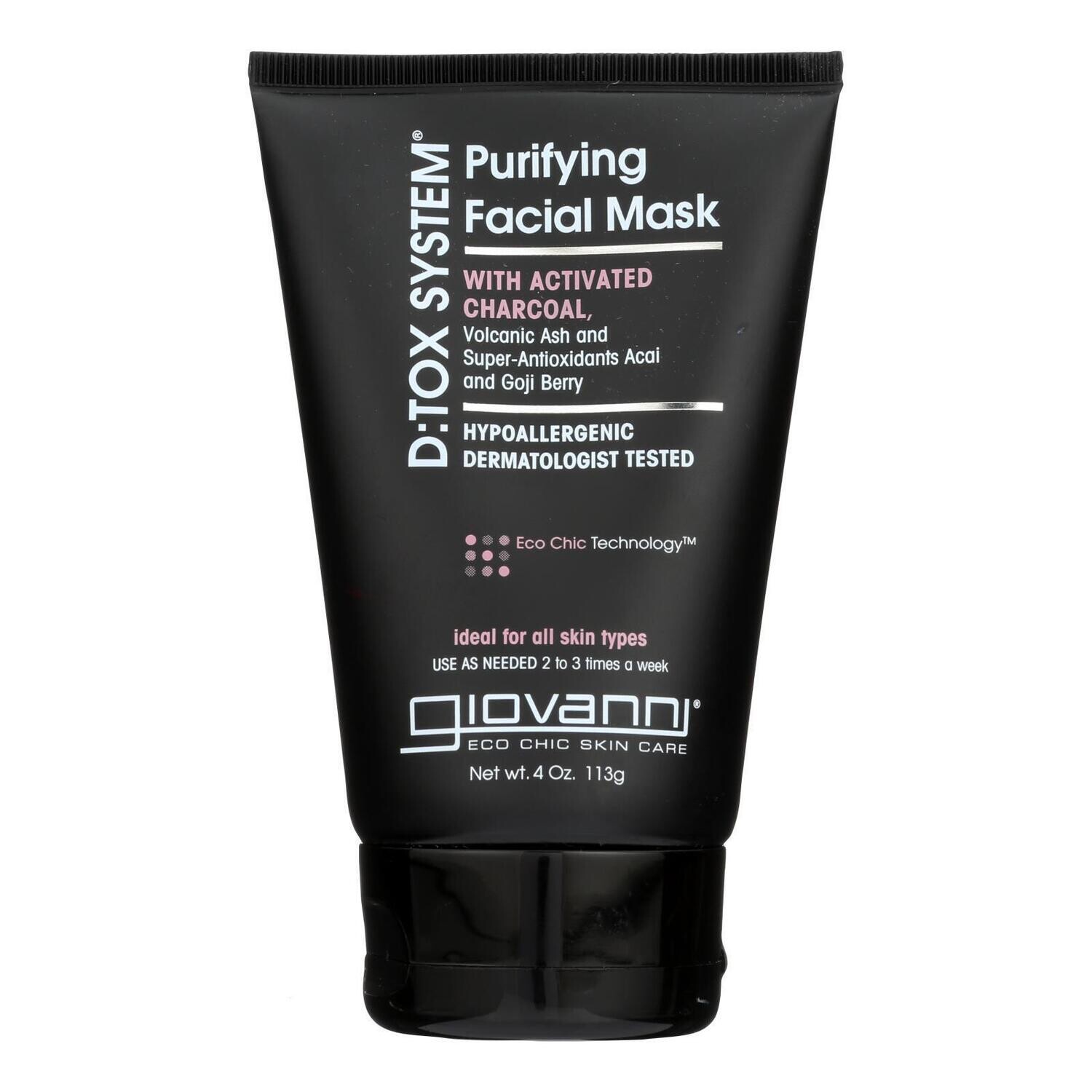 Giovanni D:tox System Purifying Facial Mask - 4 oz