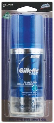 . Case of [36] Gillette Series Shaving Gel - 2.5 oz .
