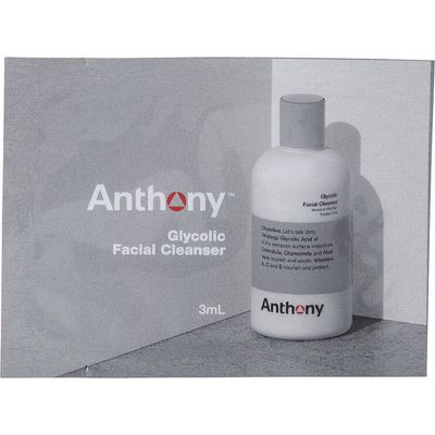 Anthony by Anthony (MEN) - Glycolic Facial Cleanser Sample --3ml/0.1oz