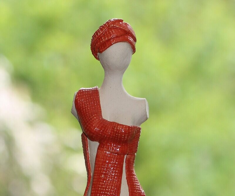 Lady in red (verkocht)