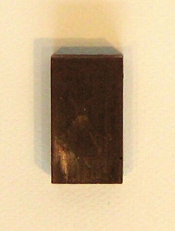 Wasblokje nr. 13 Roodbruin