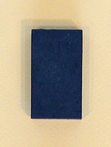 Wasblokje nr. 18. Pruissisch blauw