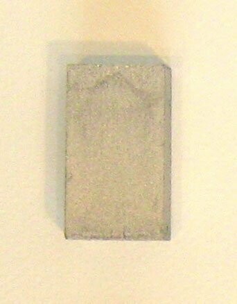 Wasblokje nr. 26 Zilver