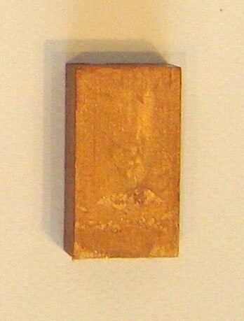 Wasblokje nr. 28 Brons