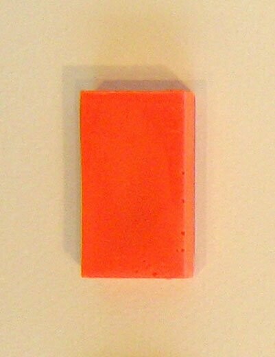 Wasblokje nr. 38 Neon oranje