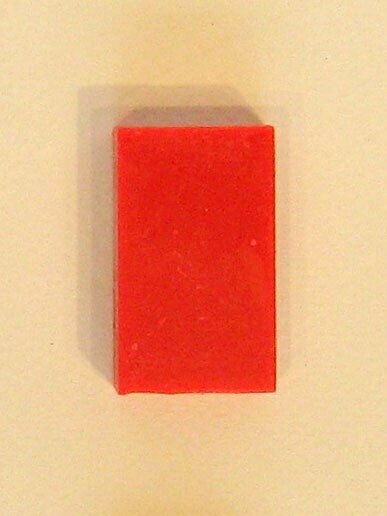 Wasblokje nr. 36 Neon rood