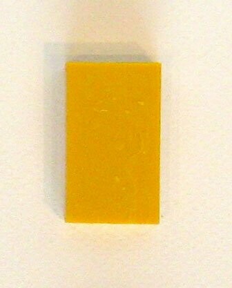 Wasblokje nr. 44 Midden geel