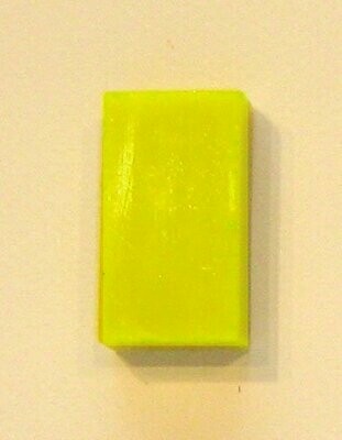 Wasblokje nr. 39 Neon geel