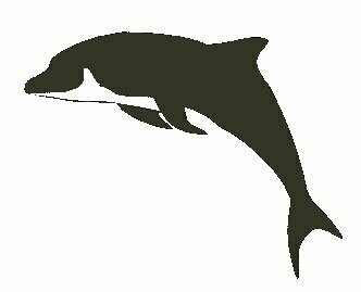 Stempel nr. 13 dolfijn