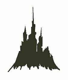 Stempel nr. 2 fantasykasteel (kleine uitvoering)