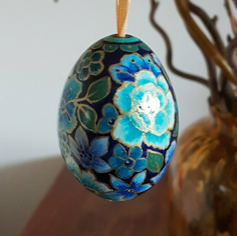 Handbeschilderd ei Cloisonné stijl (uitverkocht)