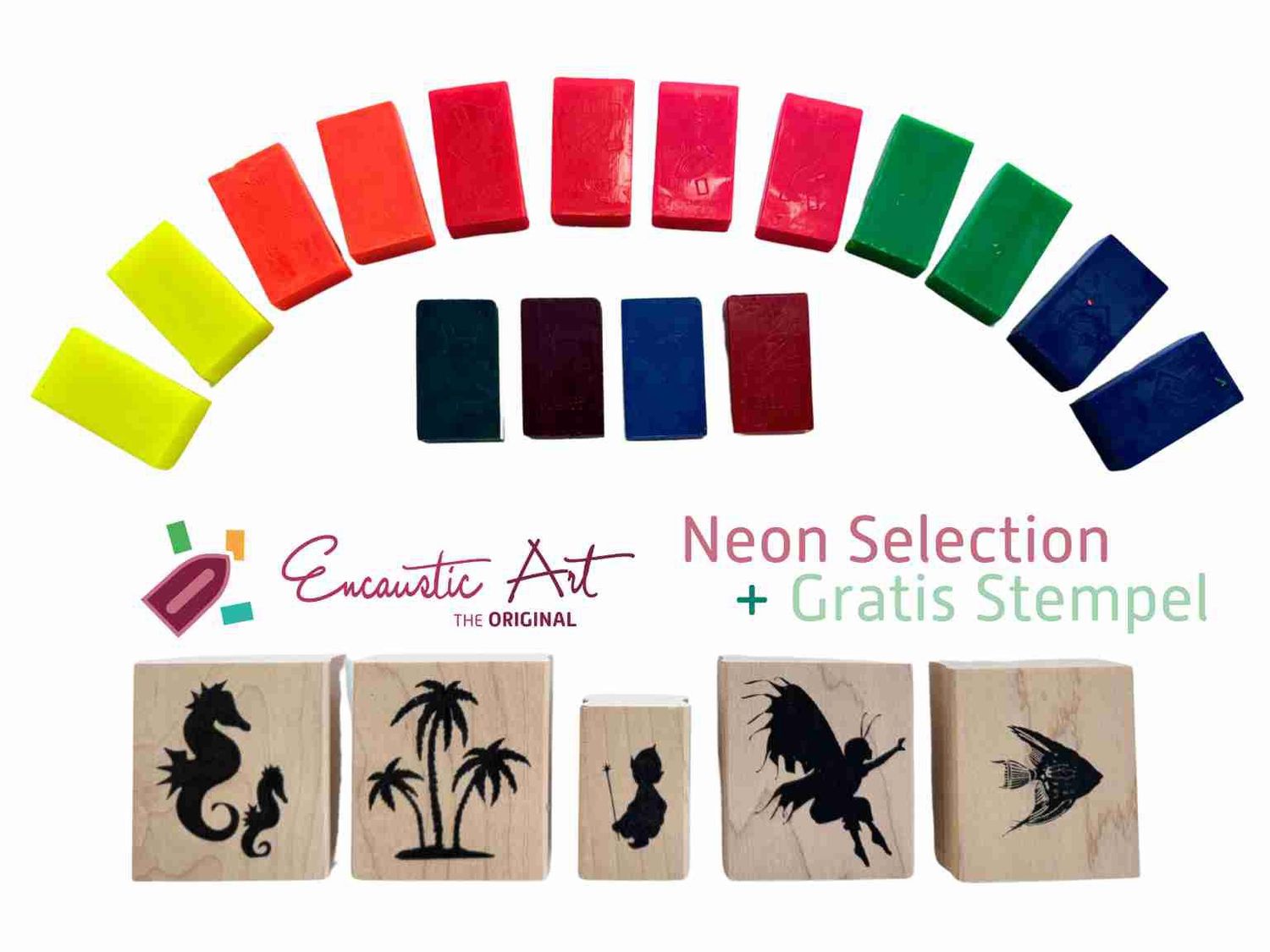 Speciale editie Neon Selection wasblokjes + gratis stempel (nu met korting!)
