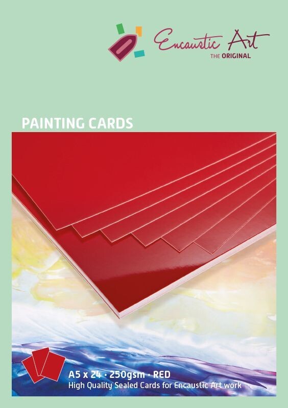 Gekleurd encaustic papier A5 - Rood 24 stuks (ook per 10 stuks verkrijgbaar) Gekleurd encaustic papier A5 - Rood 24 stuks (ook per 10 stuks verkrijgbaar)