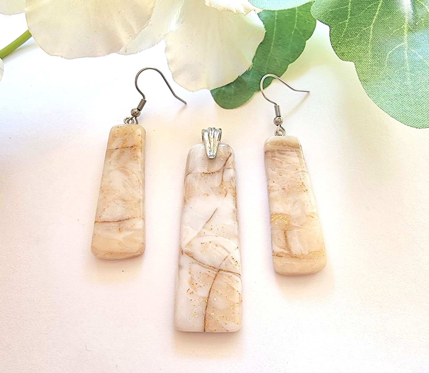 Sieradenset Faux Kwarts