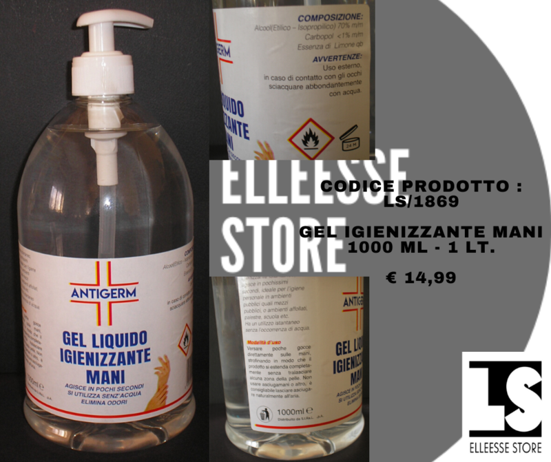 GEL IGIENIZZANTE MANI