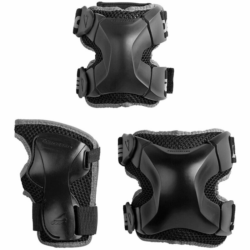 Rollerblade X-Gear 3 Pack Negro