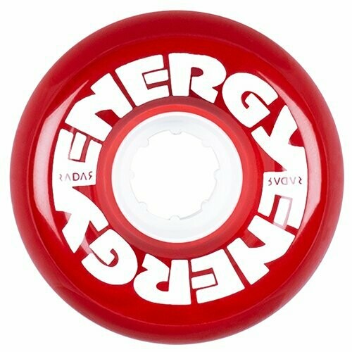 Radar Energy Red Clear 65mm / 78A 4-Pack
