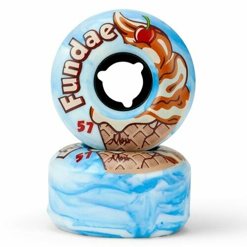 Moxi Fundae Bday Cake Azul 57x34mm 4-Pack Moxi Fundae Bday Cake Azul 57x34mm 4-Pack