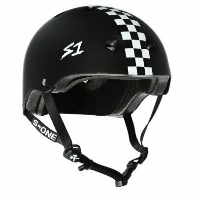 Casco S-One Lifer Black Matte Checkers