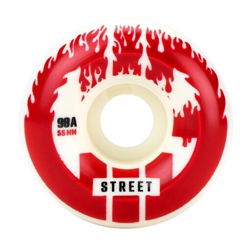 CIB Park & Street Red 55mm / 98A 4-Pack CIB Park & Street Red 55mm / 98A 4-Pack