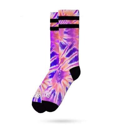 American Socks Trippin' Tie Dye Mid High