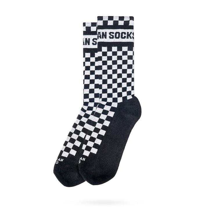 American Socks Checkerboard Mid High