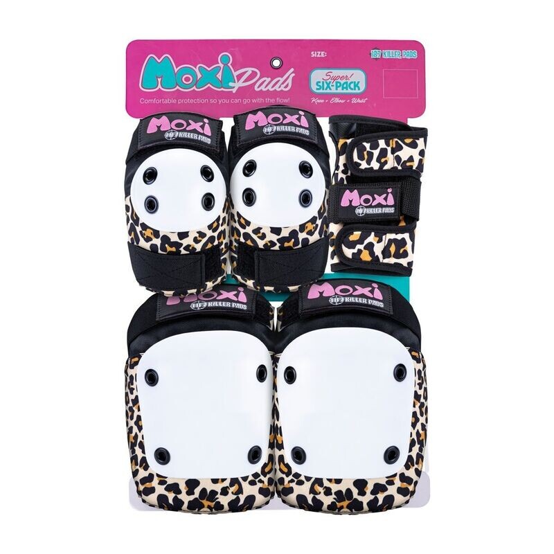 187 Moxi pads Leopard 6-pack