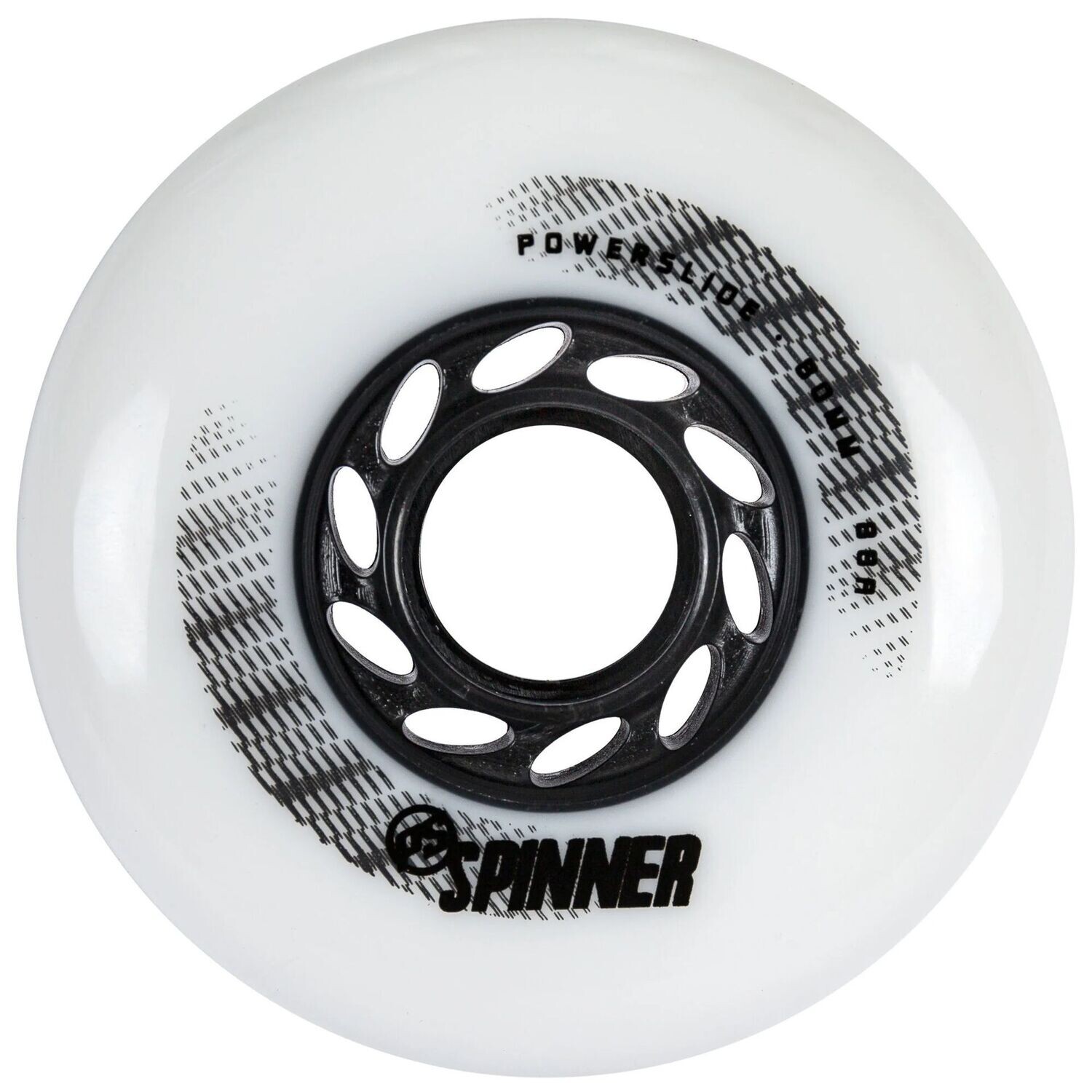 Powerslide Spinner 80/88A White 4 pack