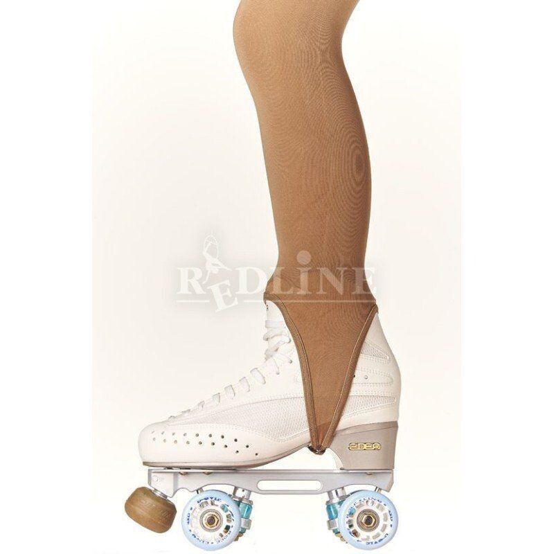 Medias con estribo RedLine para patinaje artistico sobre ruedas Den 50