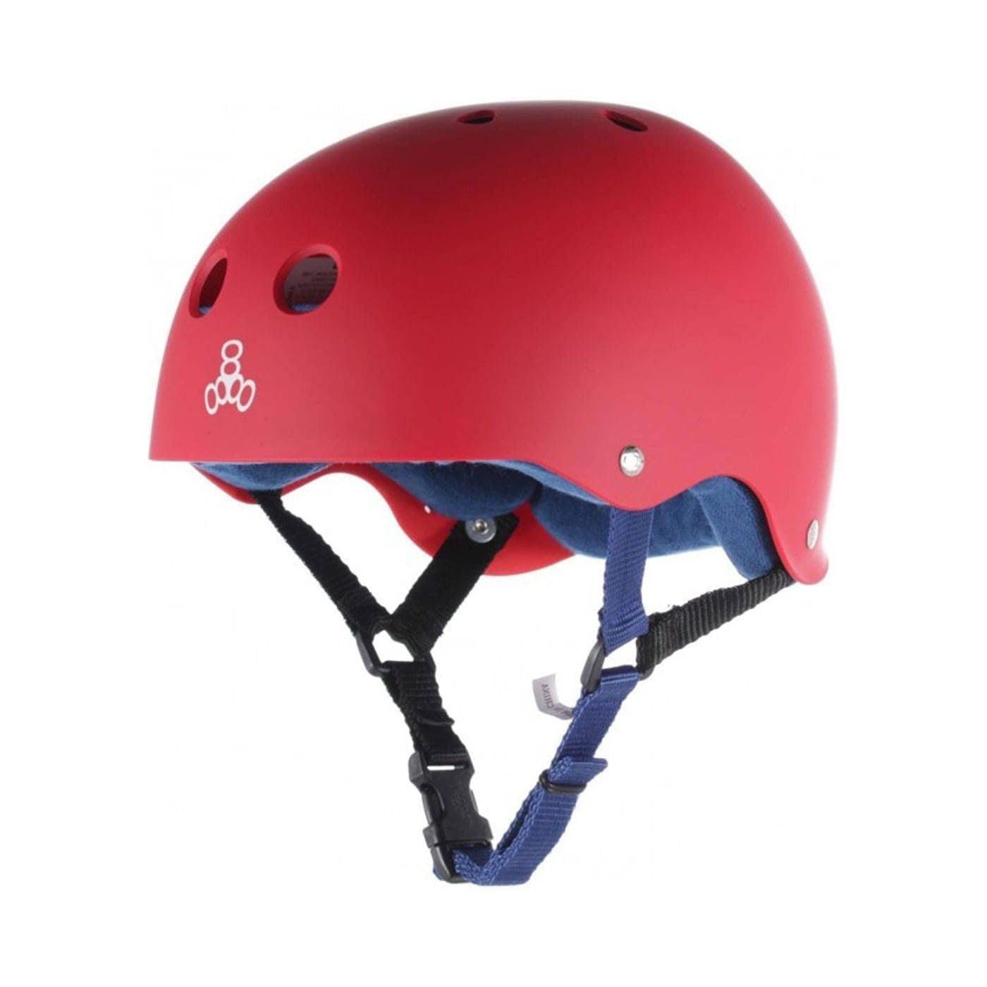 Casco Triple 8 Brainsaver Sweatsaver United Red Rubber