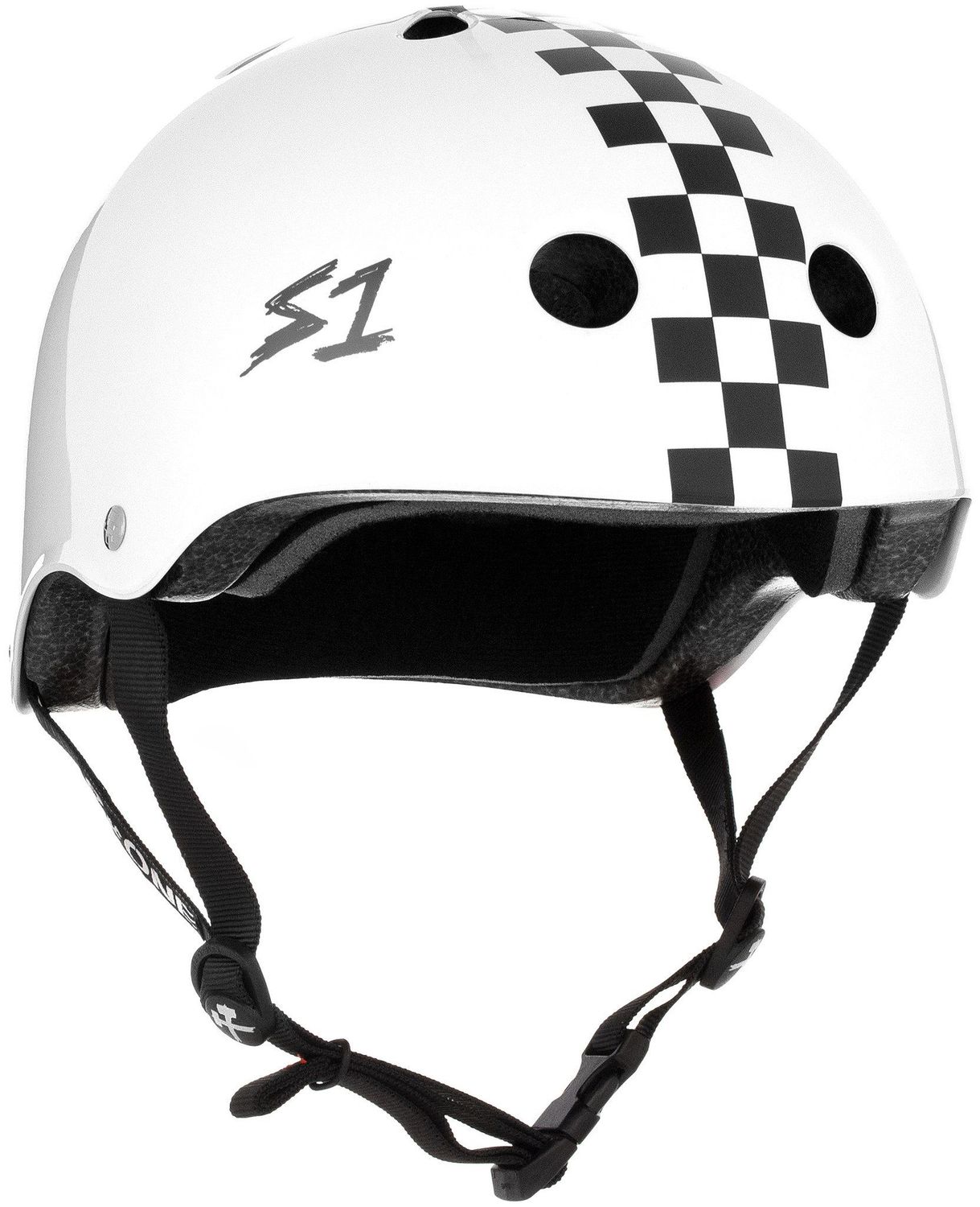 Casco S-One Lifer White Checkers