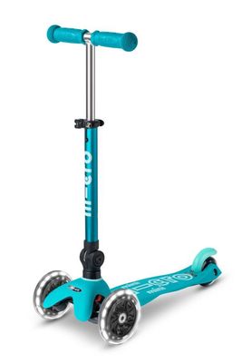 Micro Mini Deluxe Plegable Aqua LED