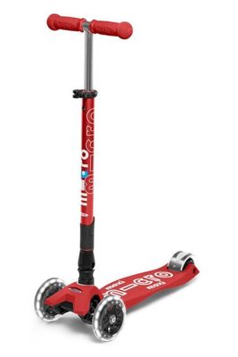 Micro Maxi Deluxe Rojo LED Plegable