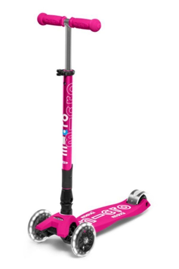 Micro Maxi Deluxe Rosa LED Plegable