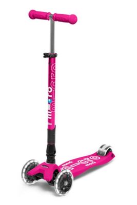 Micro Maxi Deluxe Rosa LED Plegable