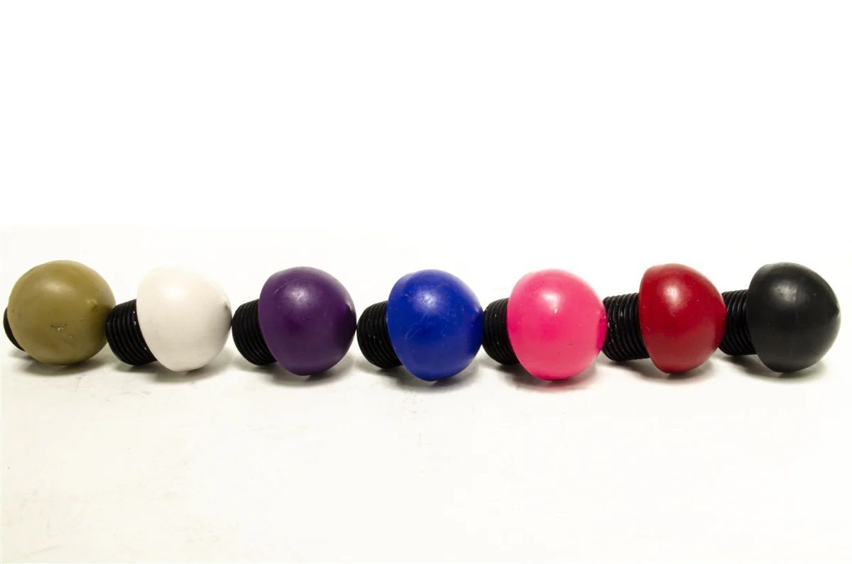 Frenos Metal Stem Dance Plugs 5/8, Color: Blanco
