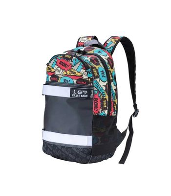 Mochila 187 Standard Issue Comic Skateboard
