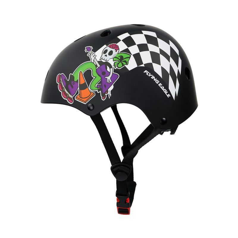Casco Flying Eagle Rider Jr Negro