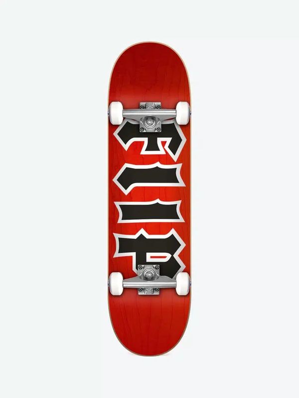 Skateboard Flip Team cancelled Red Stain 7.75 Skateboard Flip Team cancelled Red Stain 7.75"