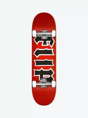 Skateboard Flip Team cancelled Red Stain 7.75 Skateboard Flip Team cancelled Red Stain 7.75"