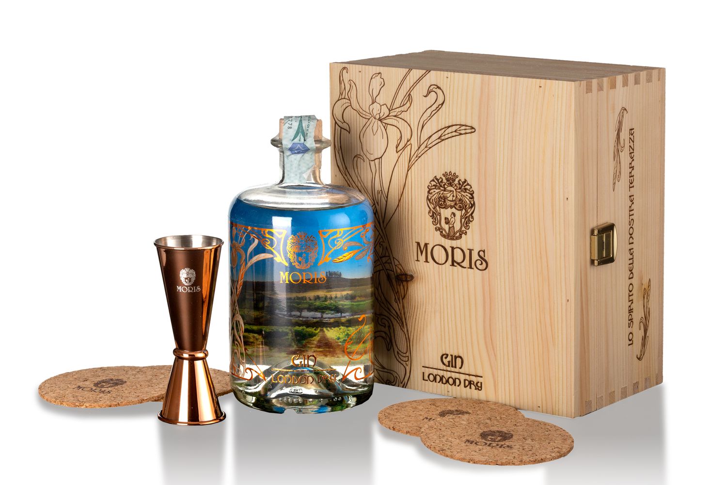 Box Set Gin Moris - London Dry Gin