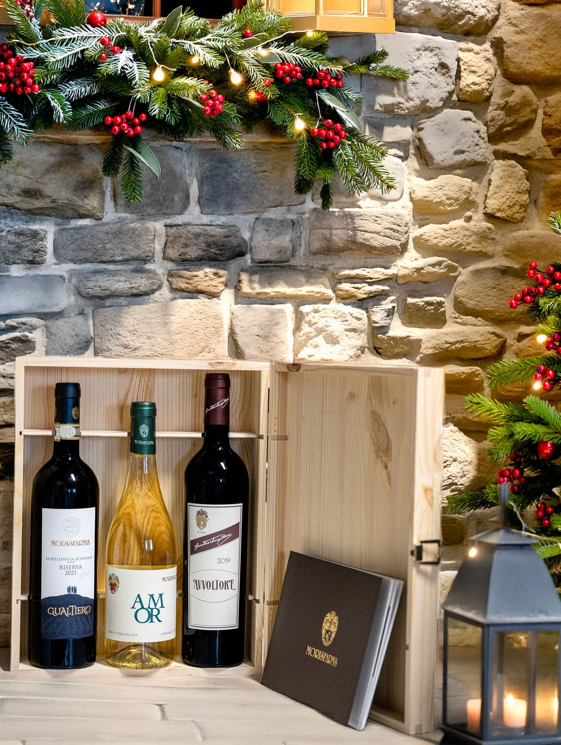 Gift box with 3 bottles (Amor, Avvoltore and Gualtiero)