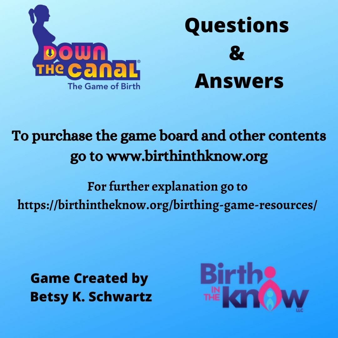 Down the Canal 240 Questions Down the Canal 240 Questions