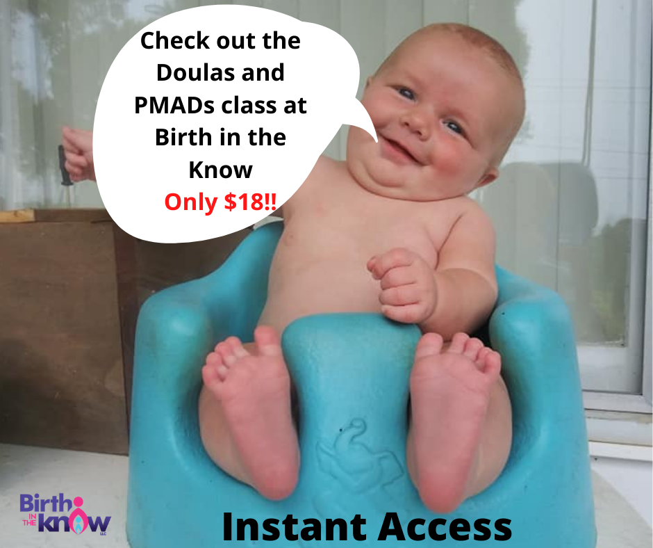Doulas and Perinatal Mood and Anxiety Disorders (PMADs) Doulas and Perinatal Mood and Anxiety Disorders (PMADs)