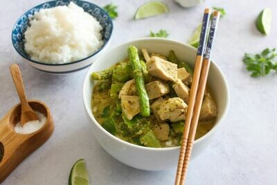 Thai Green Chicken Curry & Rice