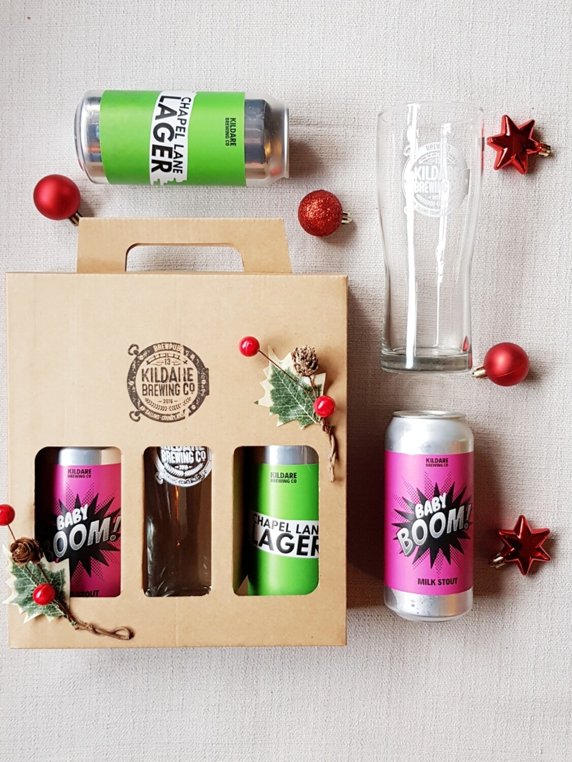 KBC Gift Pack (2 KBC Beers & KBC Branded Pint Glass) KBC Gift Pack (2 KBC Beers & KBC Branded Pint Glass)